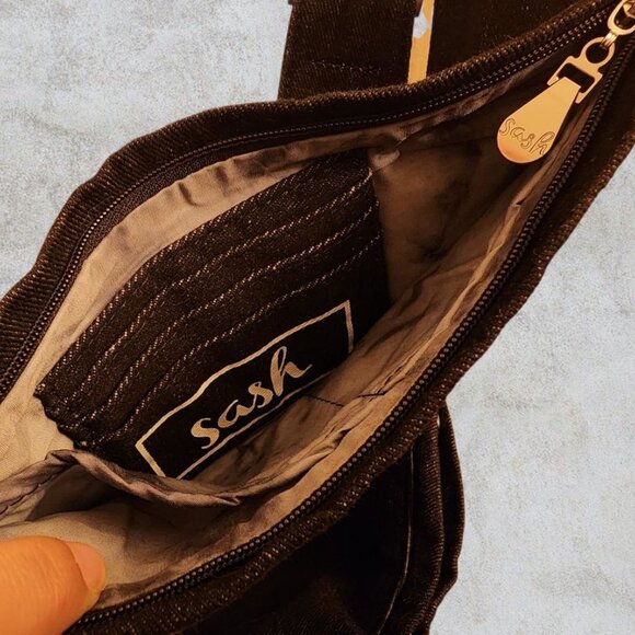 Denim Sash Bag - Picture 2 of 8